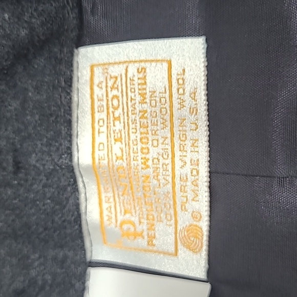 EUC Vintage Pendelton Skirt Women's sz 12 100% Virgin Wool Grey Pencil Skirt - Picture 5 of 9